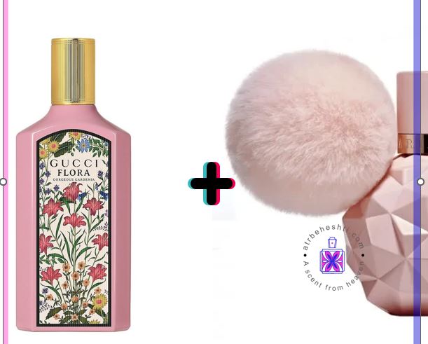 عطر ترکیبی آریانا گراند + گوچی فلورا