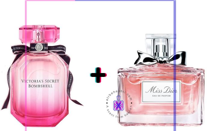عطر ترکیبی بامب شل + میس دیور