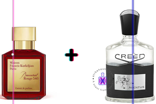 عطر ترکیبی اونتوس + باکارات رژ 540