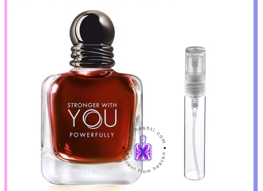 عطر گرمی استرانگر ویت یو پاورفولی