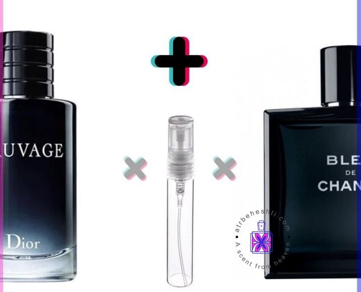 عطر ترکیبی ساواج و بلو شنل