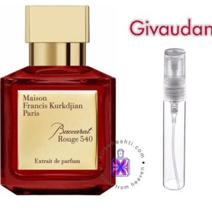 عطر گرمی باکارات رژ قرمز ژیودان