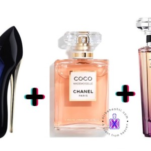 عطر ترکیبی گود گرل + کوکو شنل + میدنایت رز