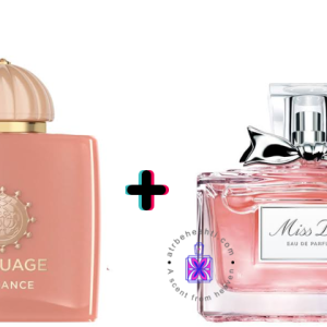 عطر ترکیبی میس دیور + آمواج گایدنس