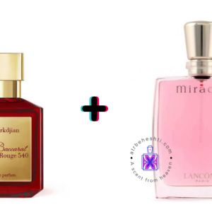 عطر ترکیبی میراکل + باکارات رژ 540