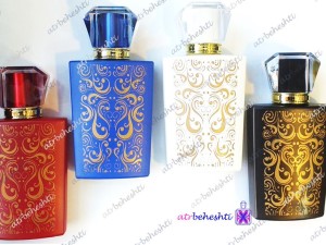 شیشه آنتیک سلطنتی رنگی طلایی 50 میل