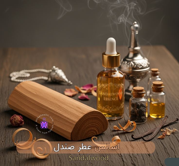 عطر چوب صندل - اسانس چوب صندل - عطر بهشتی
