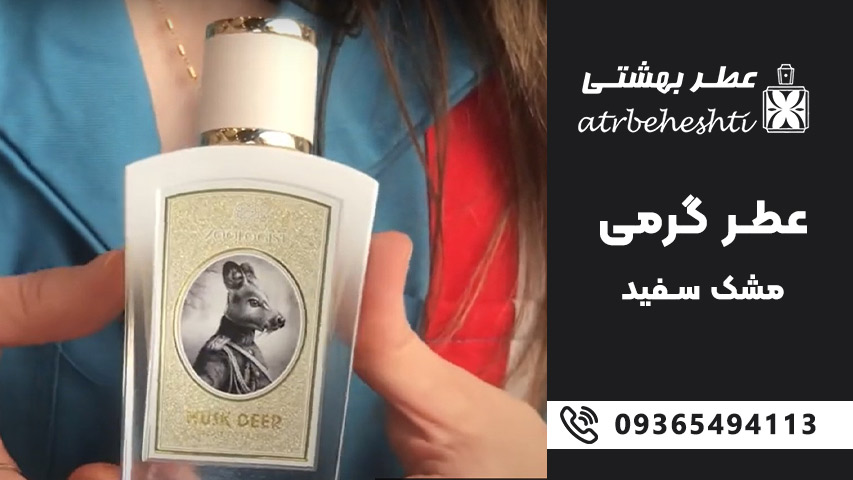 نت های عطر گرمی مشک سفید