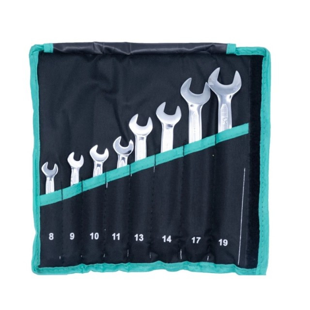 آچار یکسر تخت و یکسر رینگی سیلور مدل SLD-101 مجموعه 8 عددی