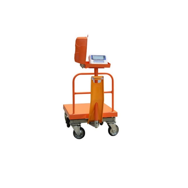 باسکول 600 کیلویی چرخدار بی نظیر مدل MB601L نمایشگر SB51
