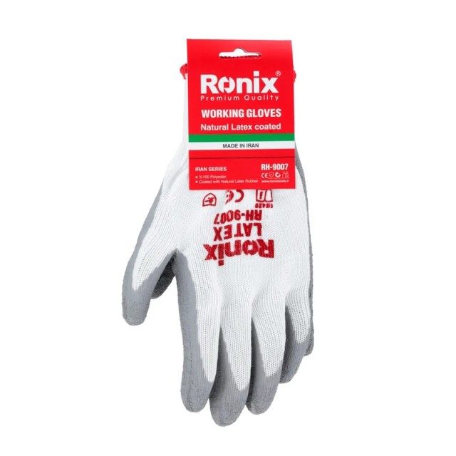 دستکش ایمنی لاتکس رونیکس مدل RH-9007