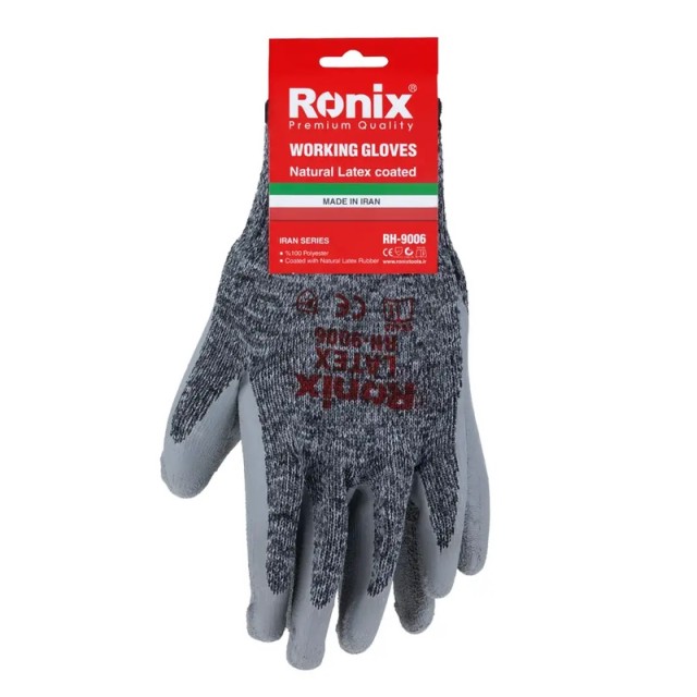 دستکش ایمنی لاتکس رونیکس مدل RH-9006