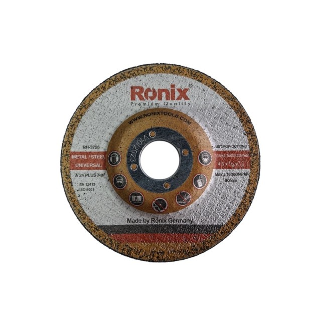 صفحه برش آهن رونیکس مدل RH-3726 سایز 115 میلی متر ساخت آلمان