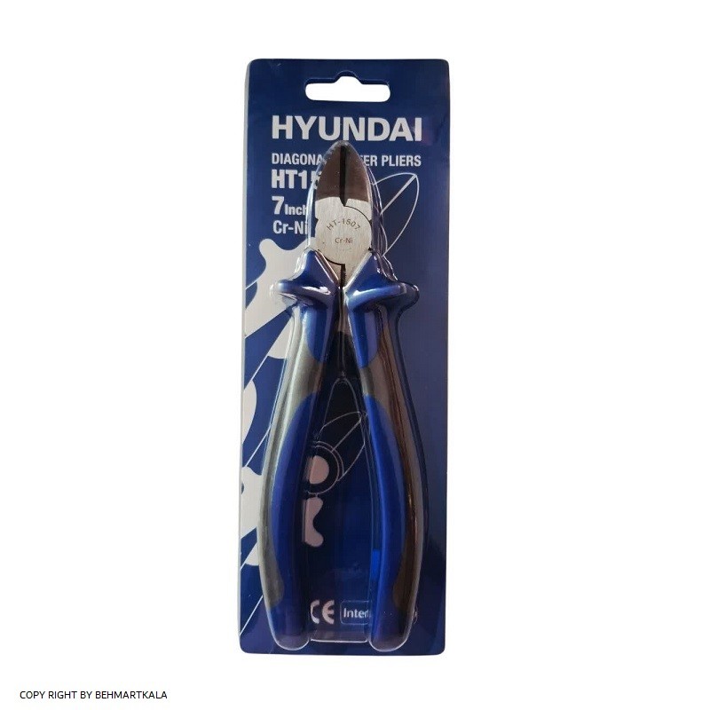 انبر سیم چین هیوندای مدل HT1507 سایز 7 اینچ