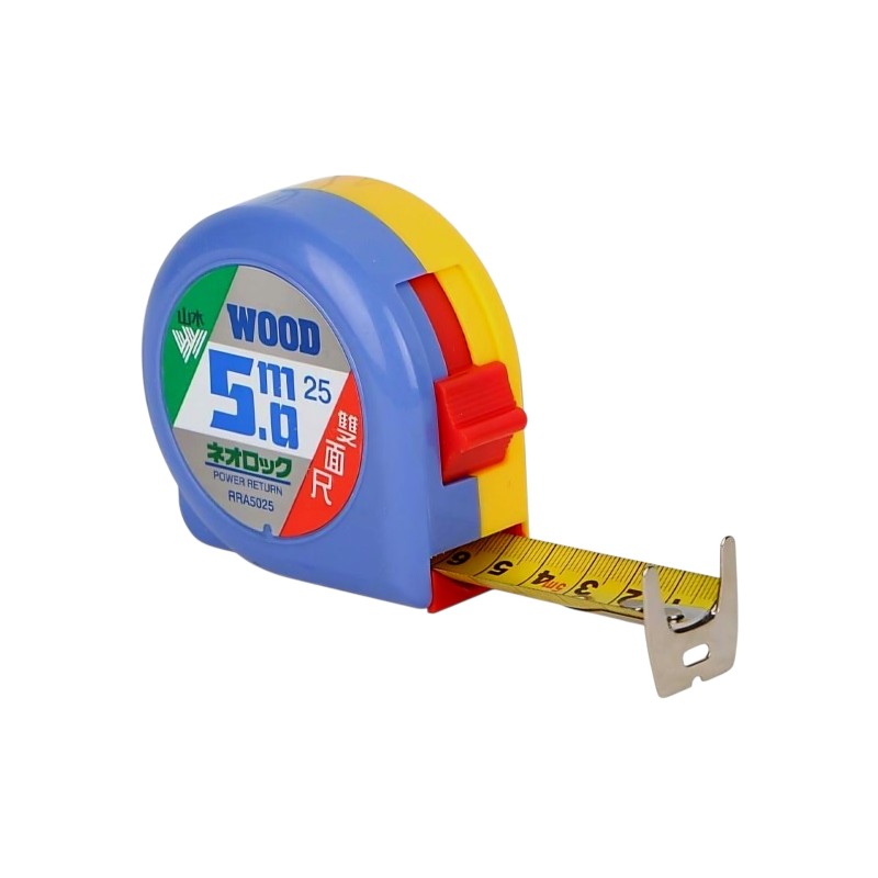 متر 5 متری دو طرفه وود مدل RRA5025 (تایوانی)