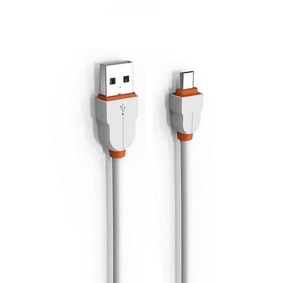 کابل تبدیل USB به microUSB الدینیو مدل LS02 طول 2 متر