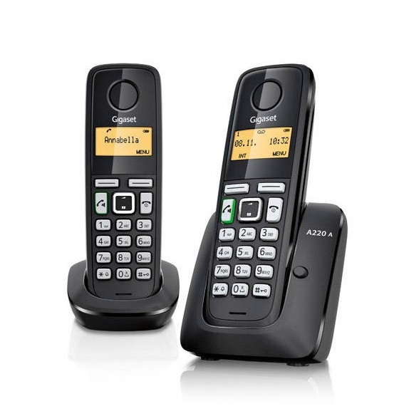 تلفن بی سیم منشی دار گیگاست مدل A220A Duo