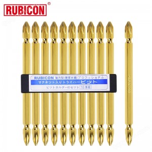 سری پیچ گوشتی دوسر چهارسو بلند روبیکن ژاپن مدل GW-10/110 سایز 110mm