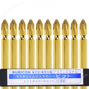 سری پیچ گوشتی دوسر چهارسو بلند روبیکن ژاپن مدل GW-10/110 سایز 110mm