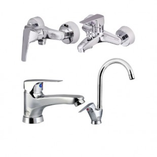 ست شیرآلات دزلی مدل دنا A-9006 ۵ نفر