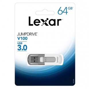 فلش مموری لکسار مدل JumpDrive V100 ظرفیت 64 گیگابایت