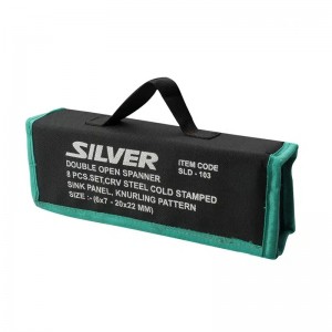 آچار یکسر تخت و یکسر رینگی سیلور مدل SLD-101 مجموعه 8 عددی