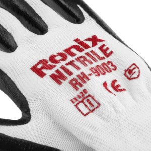 دستکش ایمنی نیتریل رونیکس مدل RH-9003