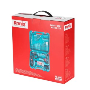 مجموعه 52 عددی دریل چکش رونیکس مدل RS-0006