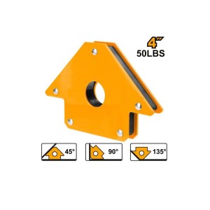گونیا جوشکاری مگنت دار اینکو مدل AMWH50041 سایز 4 اینچ