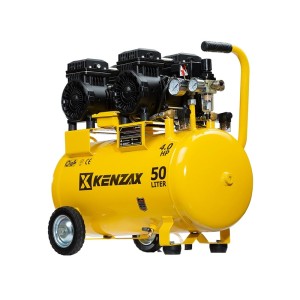 پمپ باد سایلنت 50 لیتری 4 اسب بخار دو موتور مدل KSC-5452
