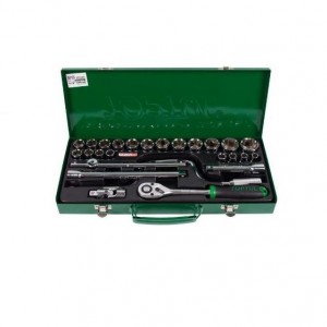 جعبه بکس 26 پارچه 1/2 اینچ 6 پر تاپ تول TOPTUL مدل GCAD2607