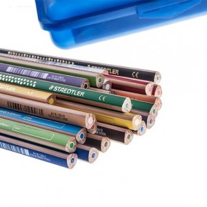 مداد رنگی 24 رنگ استدلر سری Noris Club مدل Jumbo