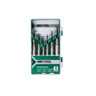 مجموعه 6 عددی پیچ گوشتی ساعتی نکس تول