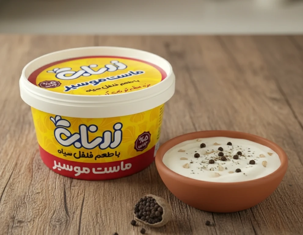 ماست موسیر فلفلی یک پیش غذای تند و خوشمزه