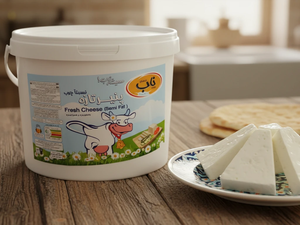 پنیر سطلی یک انتخاب عالی از لبنیات