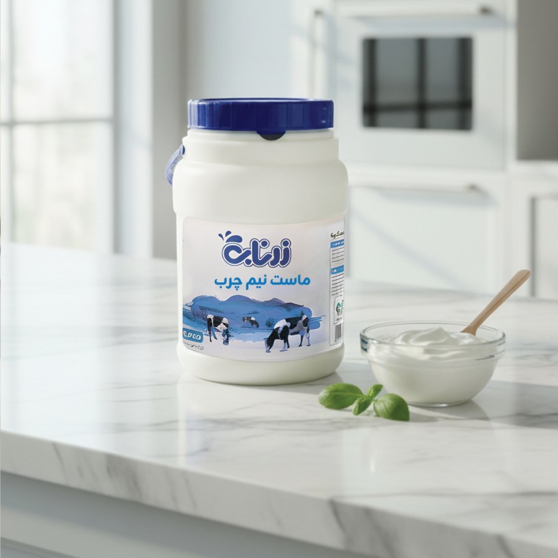 ماست دبه کم چرب 2 کیلوگرم