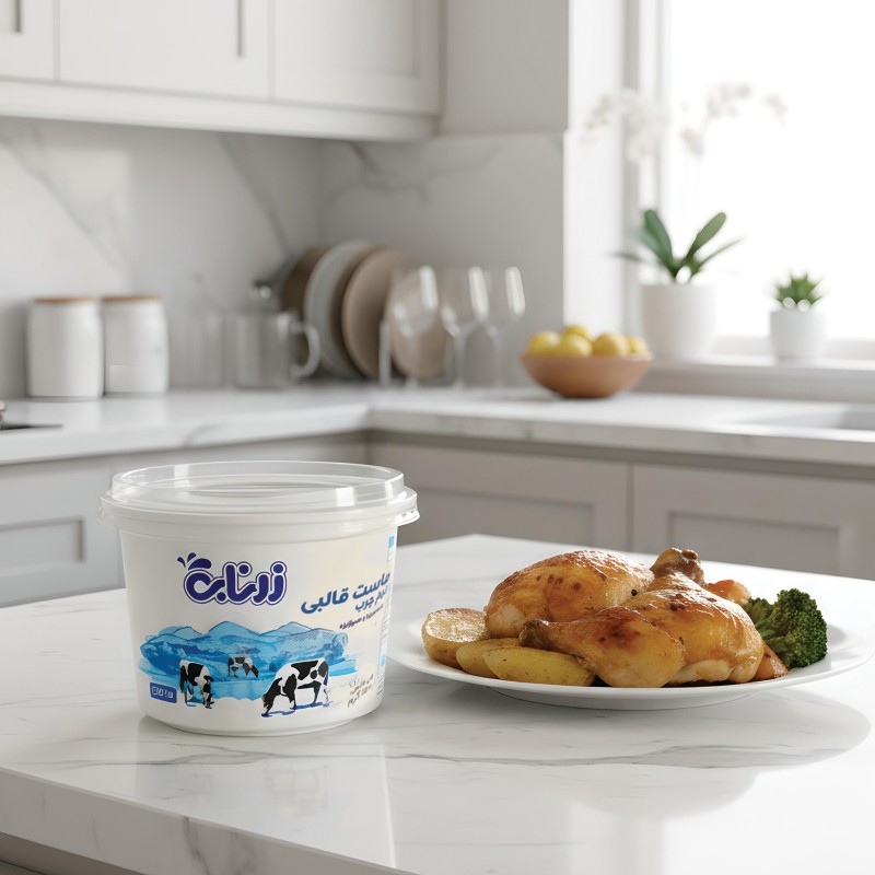 ماست نیم چرب1.5 کیلوگرم