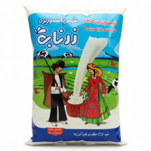 شیرنیم چرب نایلونی 800 گرم