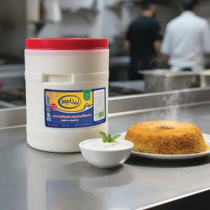 ماست نیم چرب دبه9 کیلویی