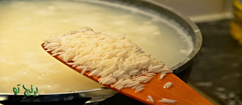 پخت برنج ایرانی اصل