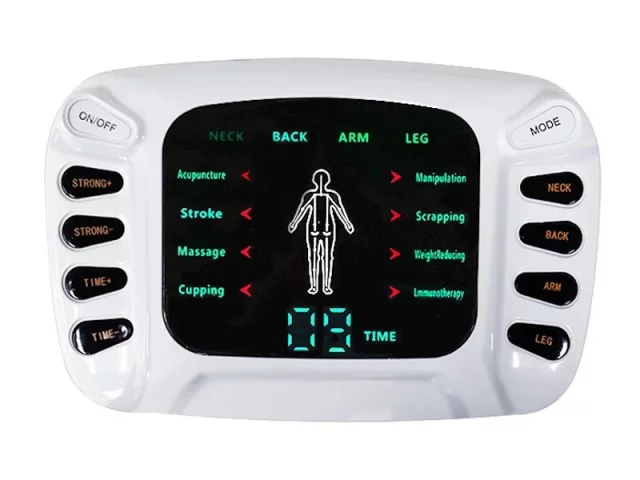 تنس عضلانی مدل ST111 هشت پد شارژِ ی با دمپایی ماساژ
