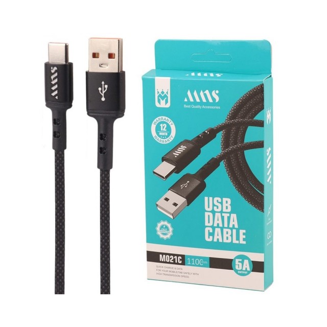 کابل شارژ ام ان اس مدل  MNS  USB Type-C Cable 110cm M021C در  بروزکالا