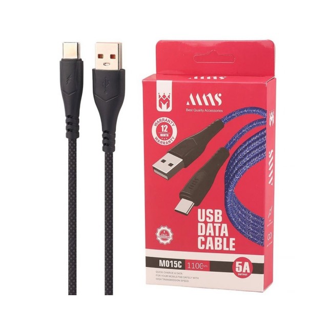 کابل شارژ ام ان اس مدل  MNS  USB Type-C Cable 110cm M015C در  بروزکالا