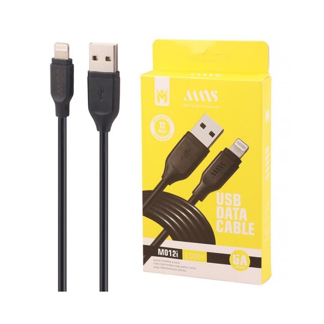 کابل شارژ ام ان اس مدل  MNS  USB  Lightning Cable 110cm M012i در  بروزکالا