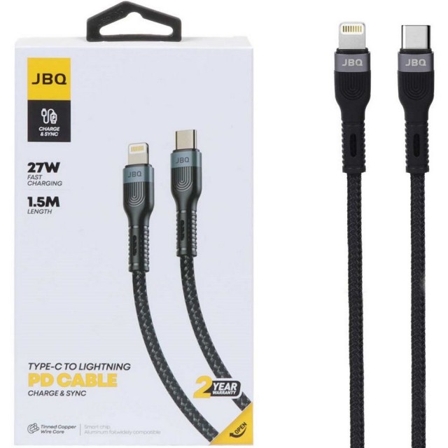 کابل شارژ Type-C به لایتنینگ جی بی کیو مدل JBQ CA-720 طول 1.5 متر در بروزکالا
