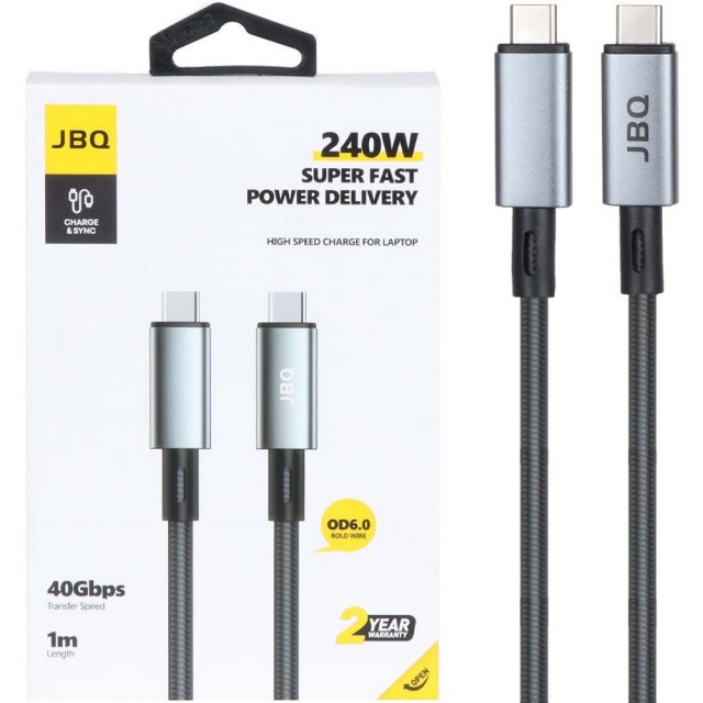 کابل شارژ Type-C به Type-C جی بی کیو مدل JBQ PCA-24 طول 1 متر در بروزکالا