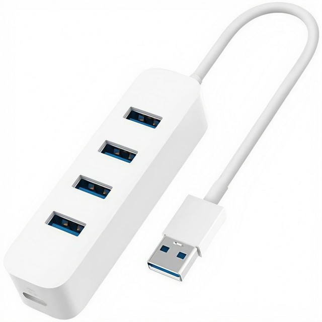 هاب چهار پورت USB شیائومی مدل Xiaomi Mi Hub XMFXQ01QM در بروزکالا