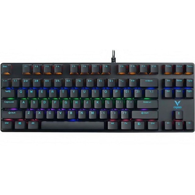 کیبورد گیمینگ رپو مدل Rapoo V500 Pro 87 Wired در بروزکالا