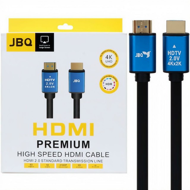 کابل HDMI جی بی کیو مدل JBQ HD-4K طول 5 متر در بروزکالا