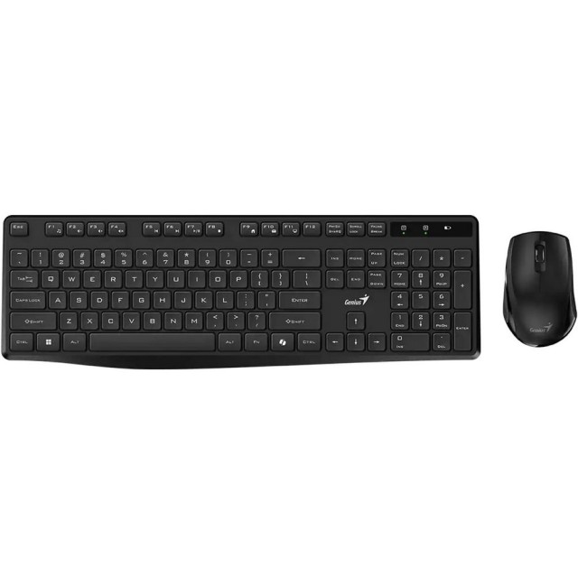 کیبورد و ماوس بی سیم جنیوس مدل Genius Wireless Smart Keyboard and Mouse KM-8206 در بروزکالا